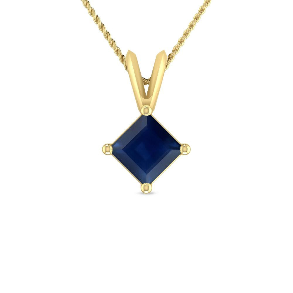 Yellow Gold - Sapphire