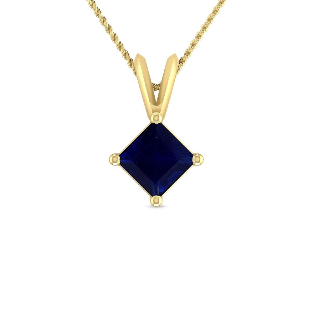 Yellow Gold - Sapphire