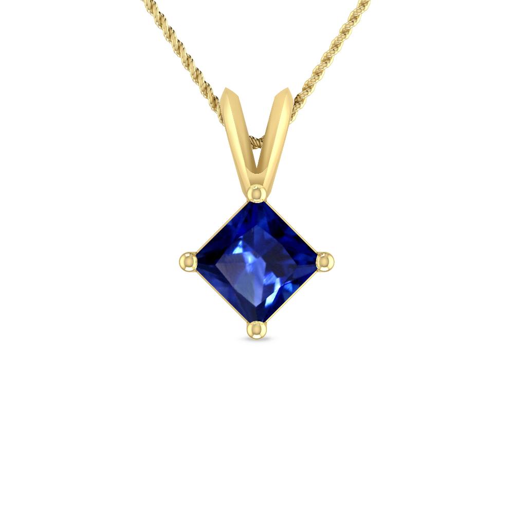 Yellow Gold - Sapphire