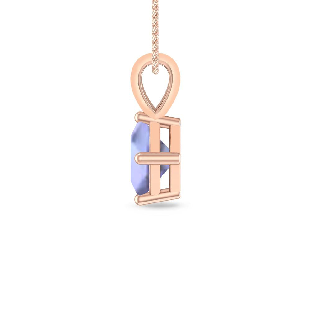 Rose Gold - Tanzanite