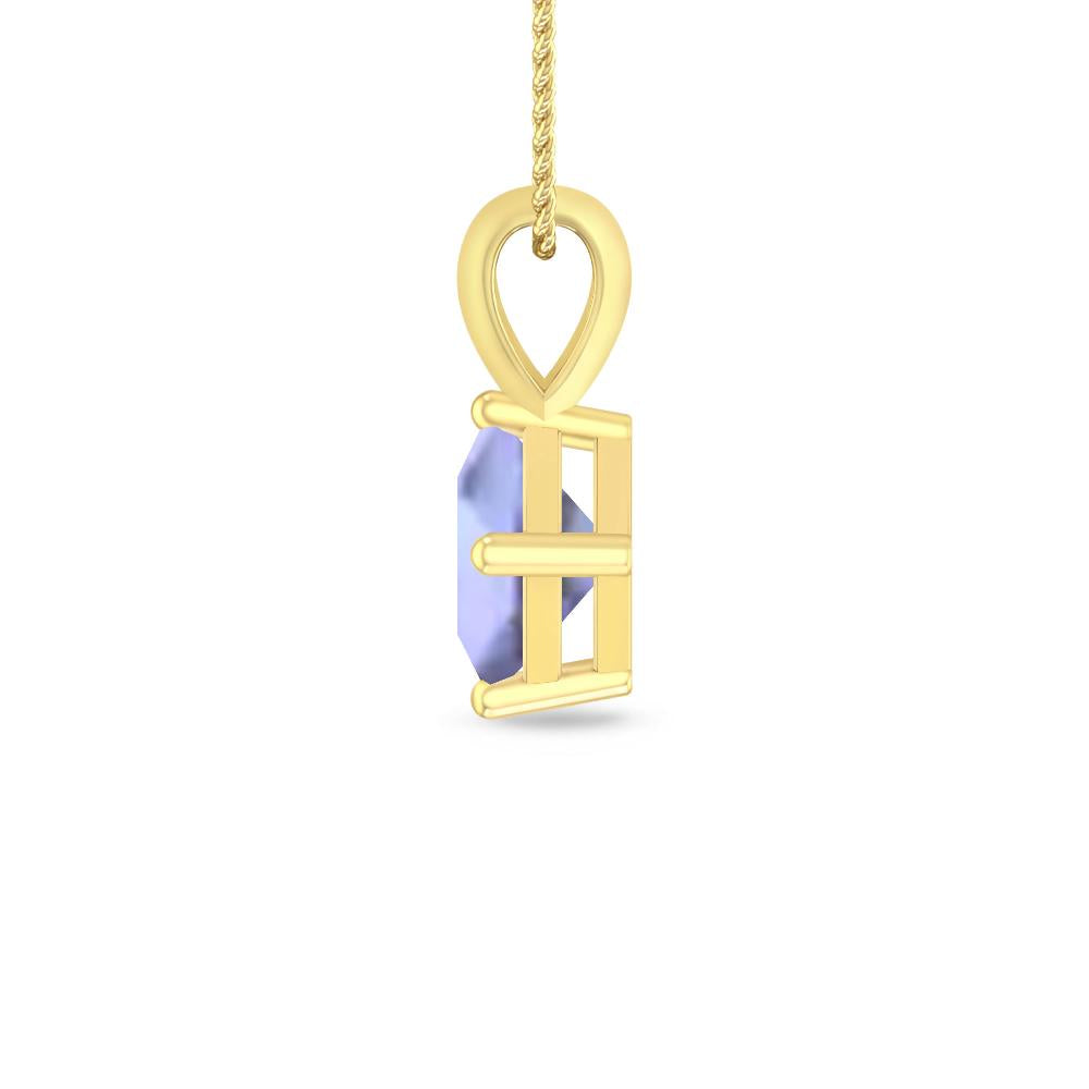 Yellow Gold - Tanzanite