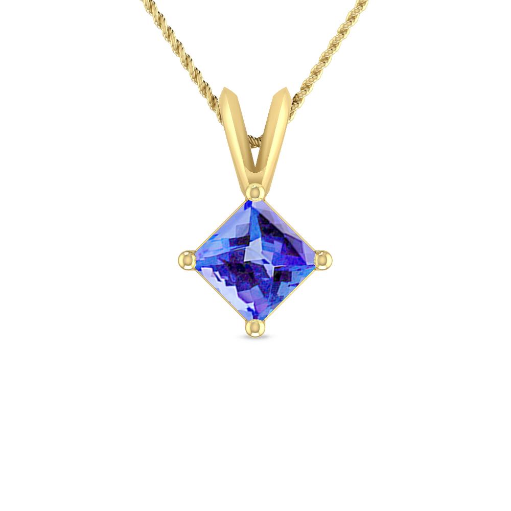 Yellow Gold - Tanzanite