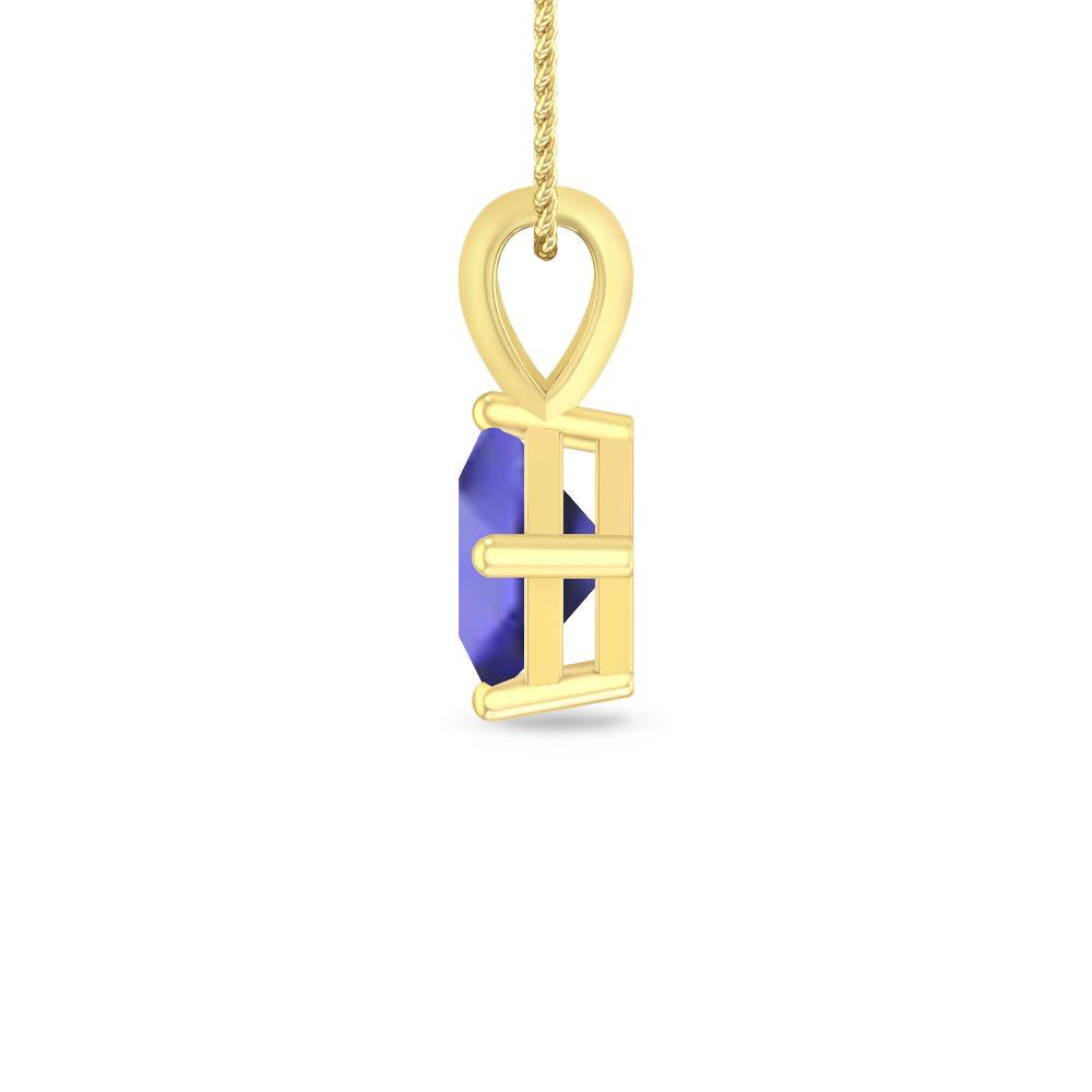 Yellow Gold - Tanzanite