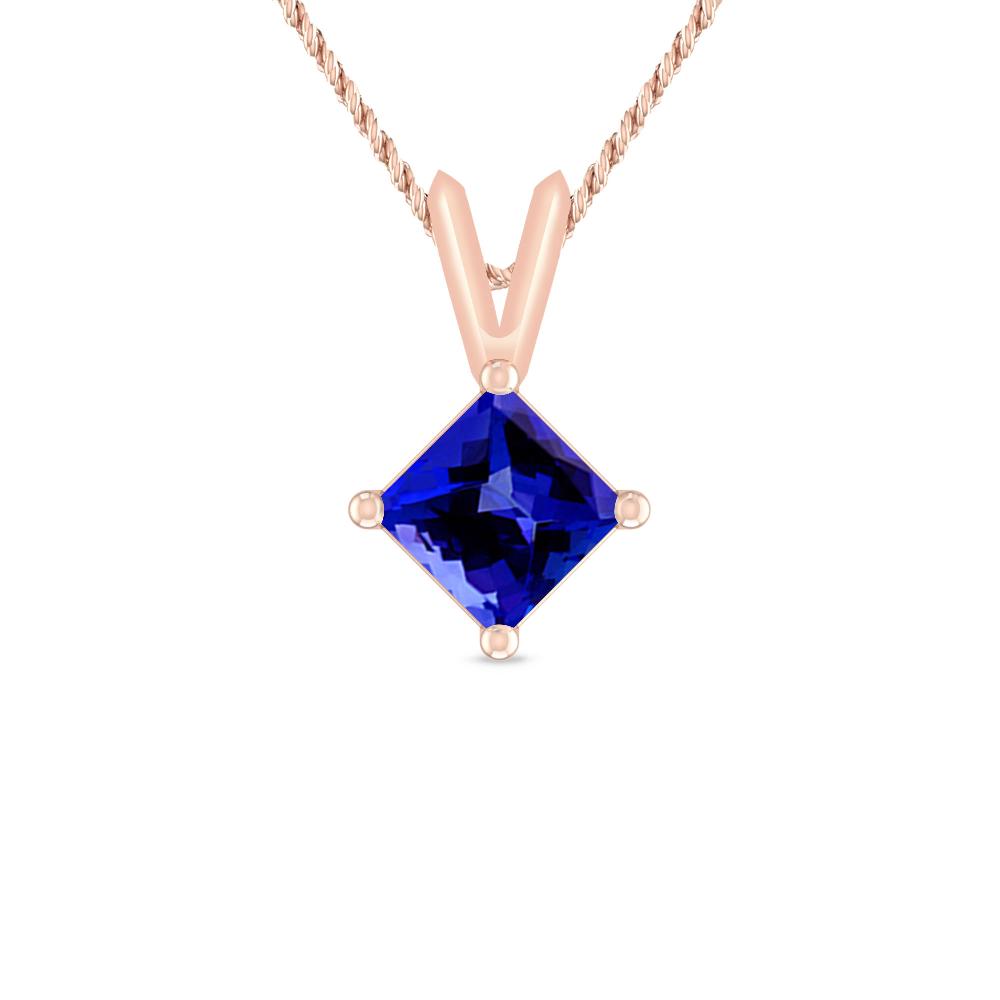 Rose Gold - Tanzanite