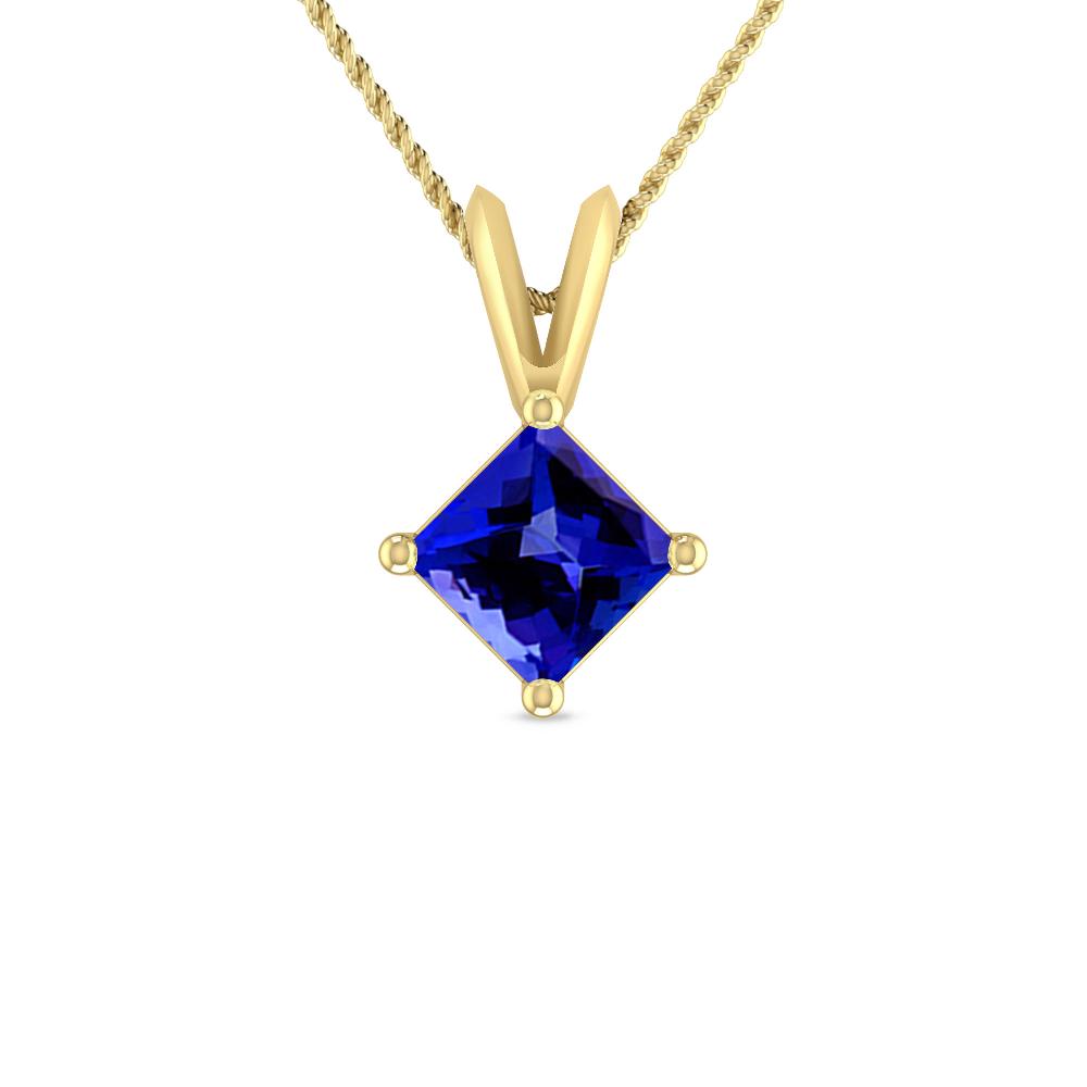 Yellow Gold - Tanzanite