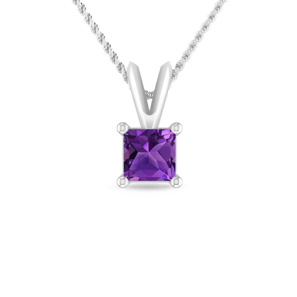 White Gold - Amethyst