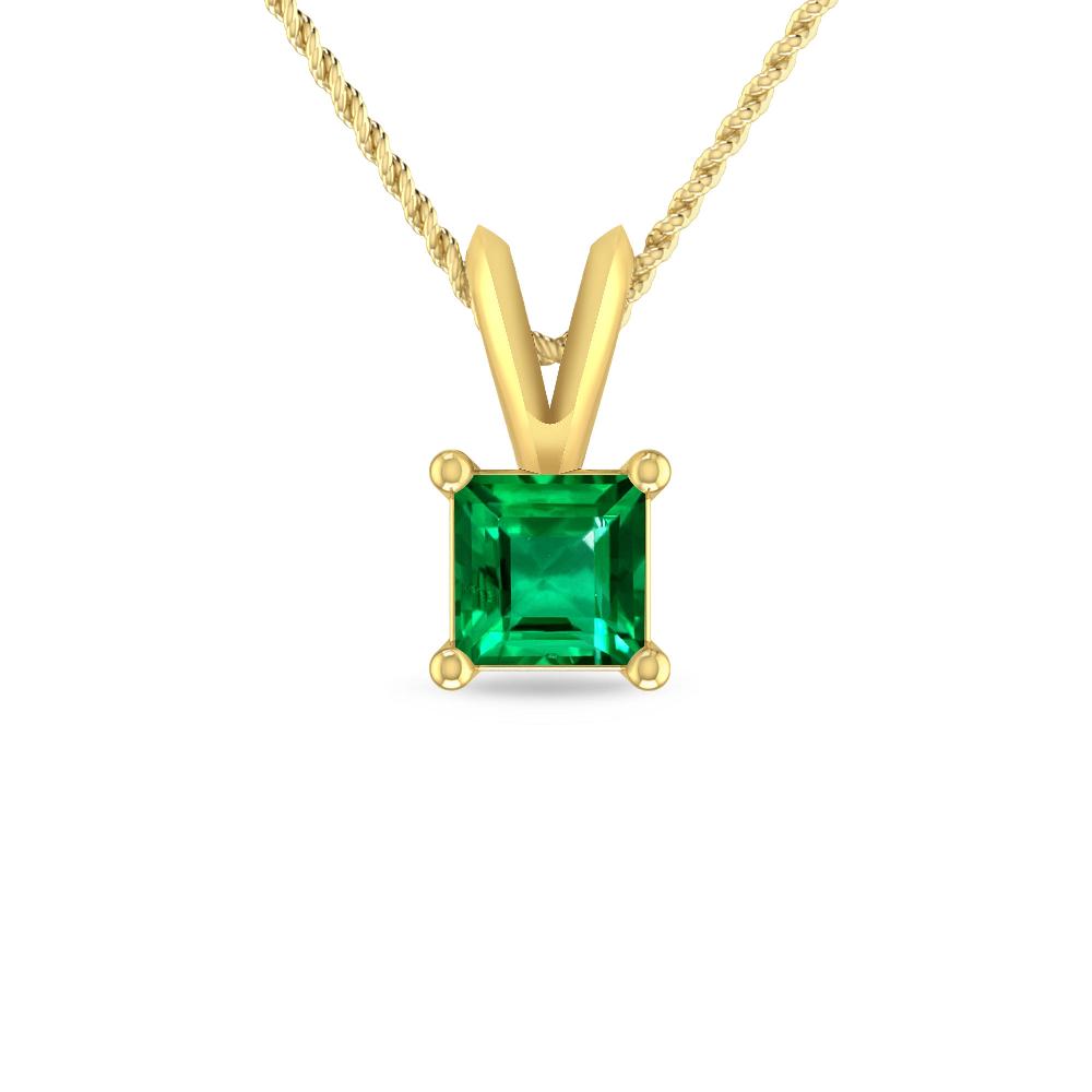 Yellow Gold - Emerald