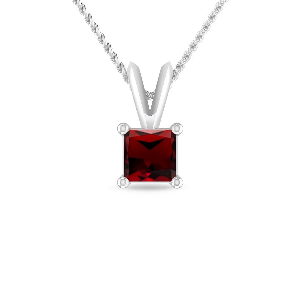 White Gold - Garnet