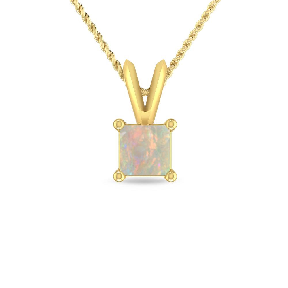 Yellow Gold - Opal