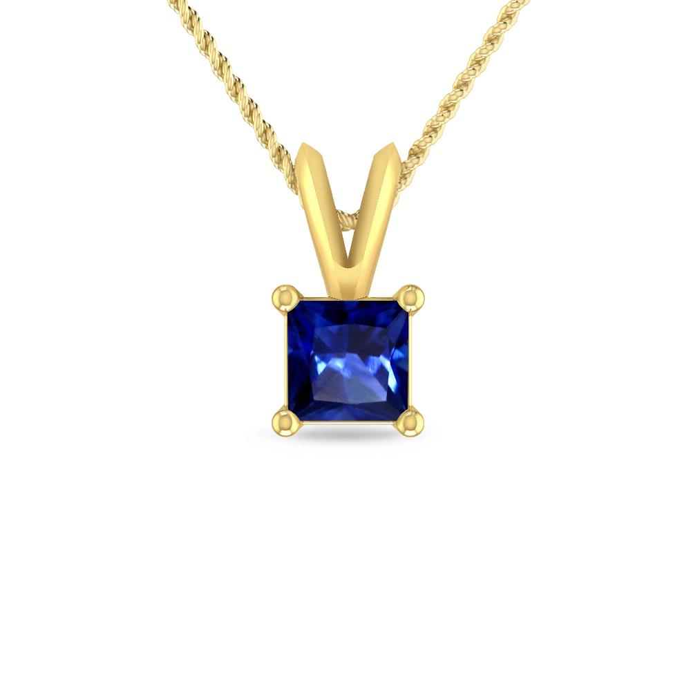 Yellow Gold - Sapphire