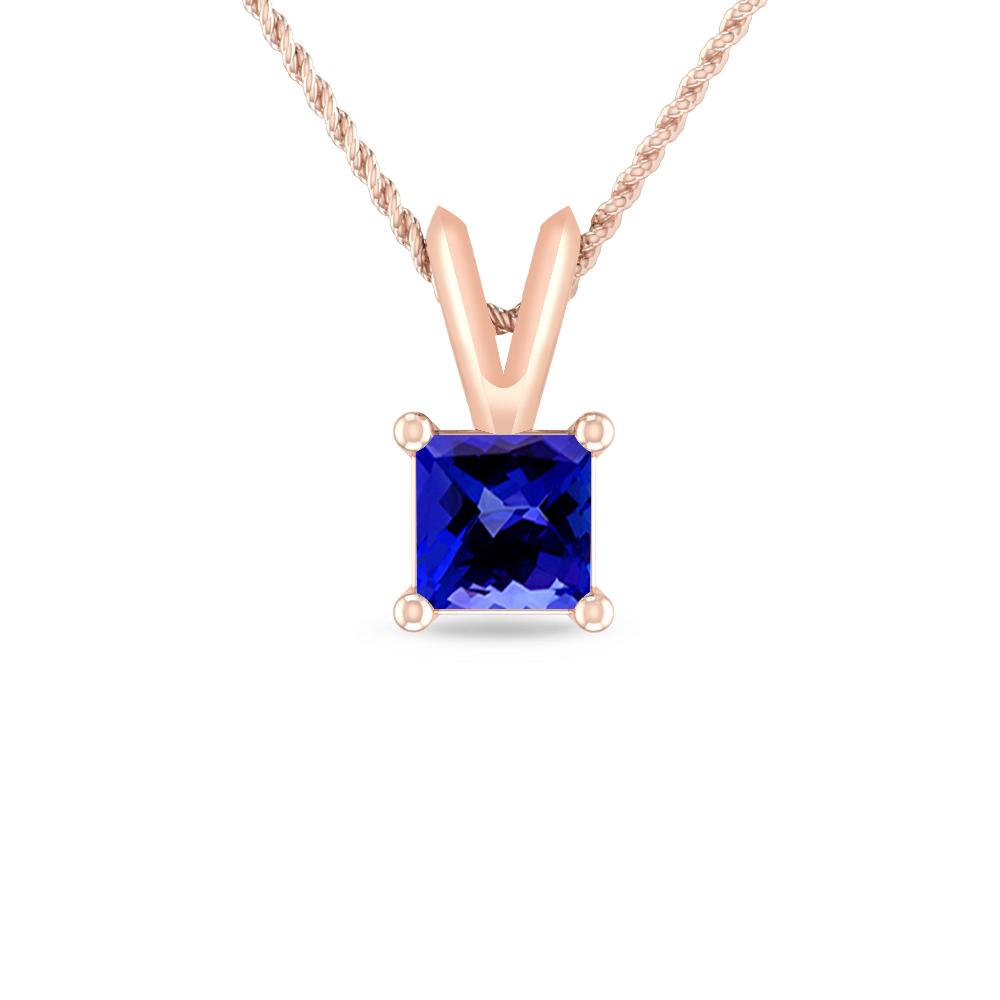 Rose Gold - Tanzanite