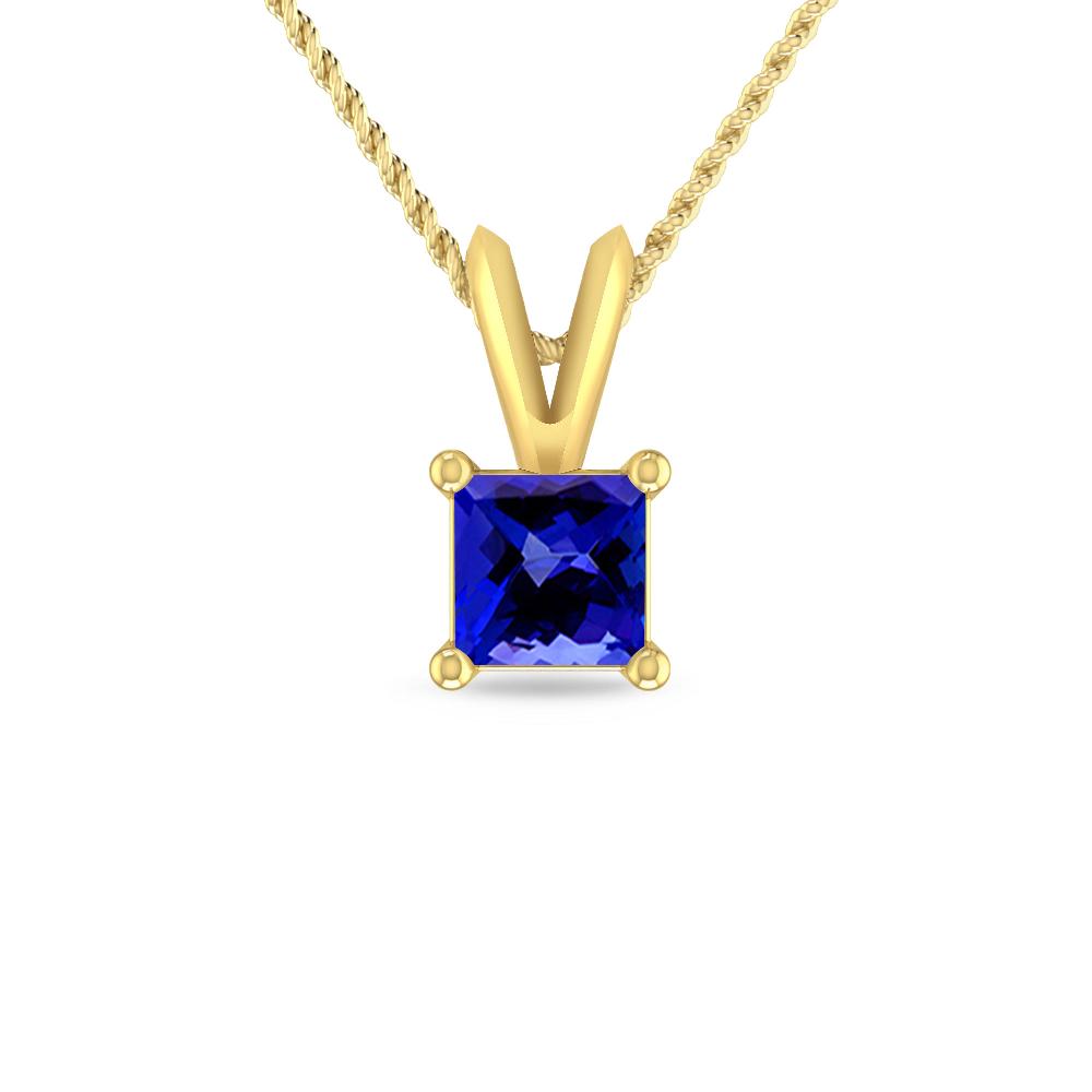 Yellow Gold - Tanzanite