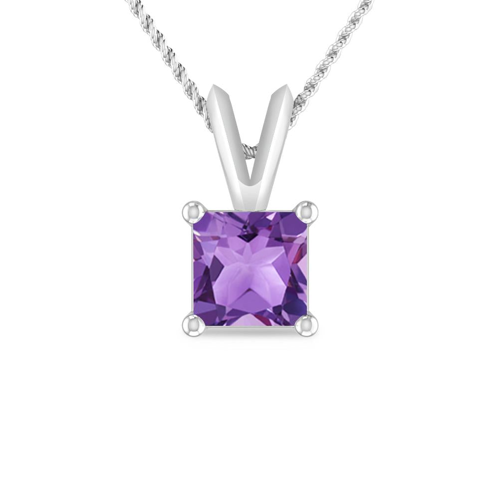 White Gold - Amethyst