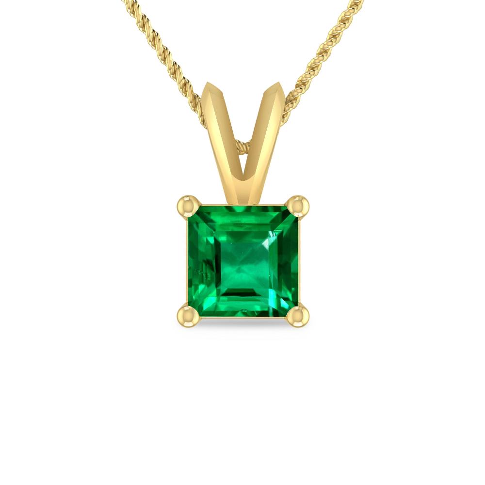 Yellow Gold - Emerald