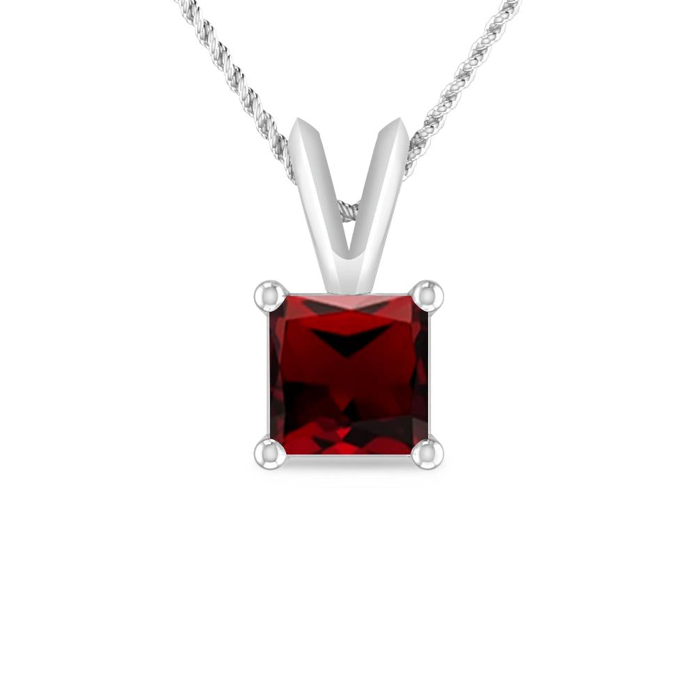 White Gold - Garnet