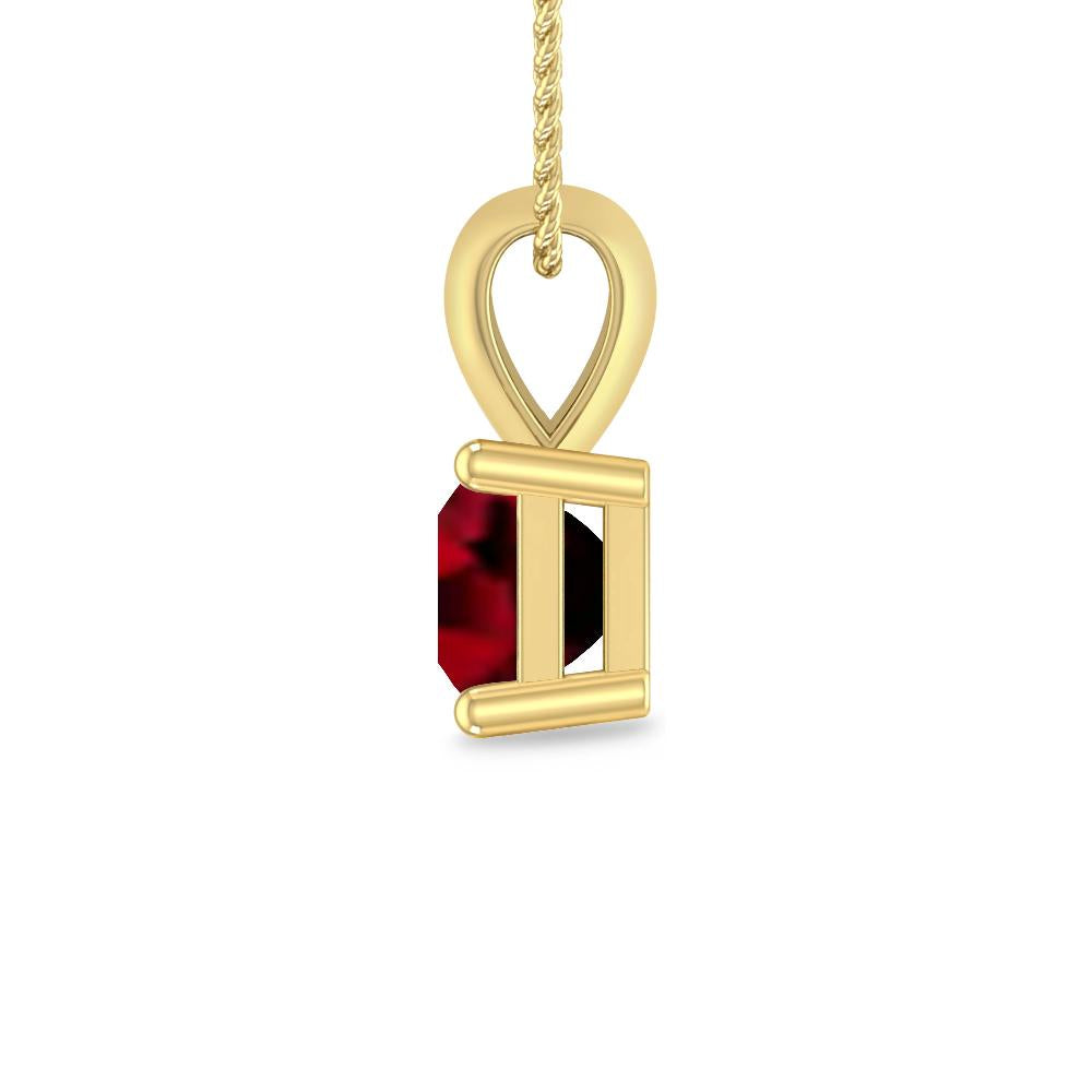 Yellow Gold - Garnet