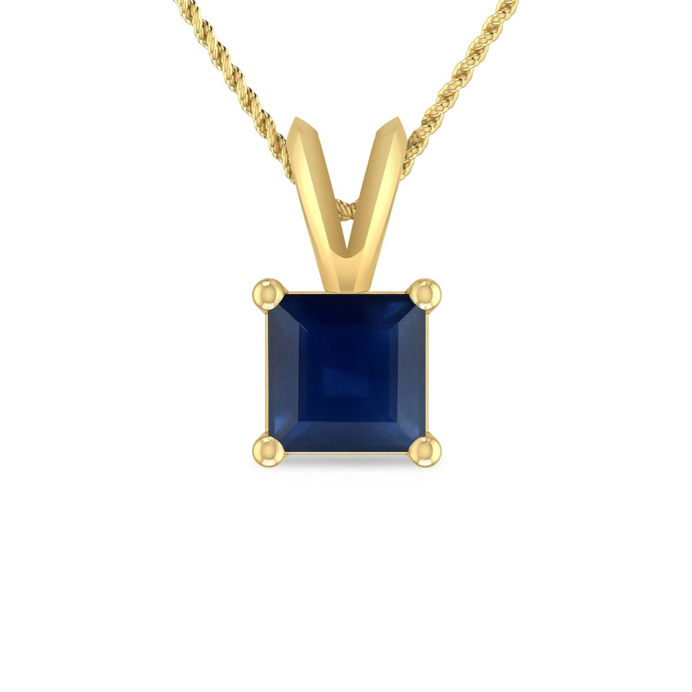 Yellow Gold - Sapphire