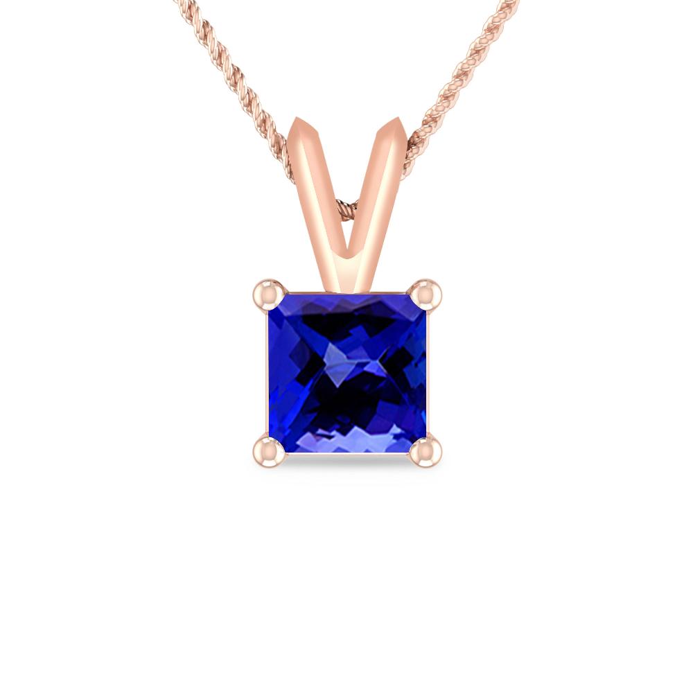 Rose Gold - Tanzanite