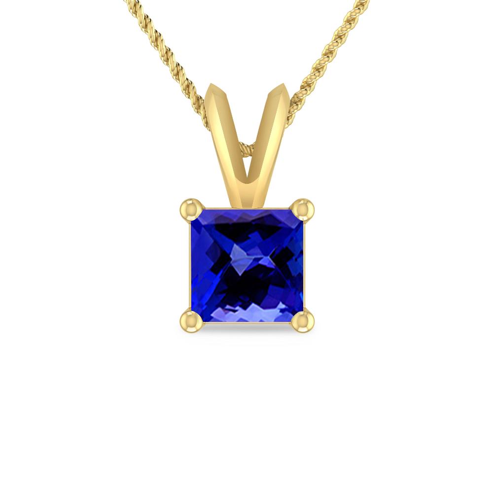 Yellow Gold - Tanzanite