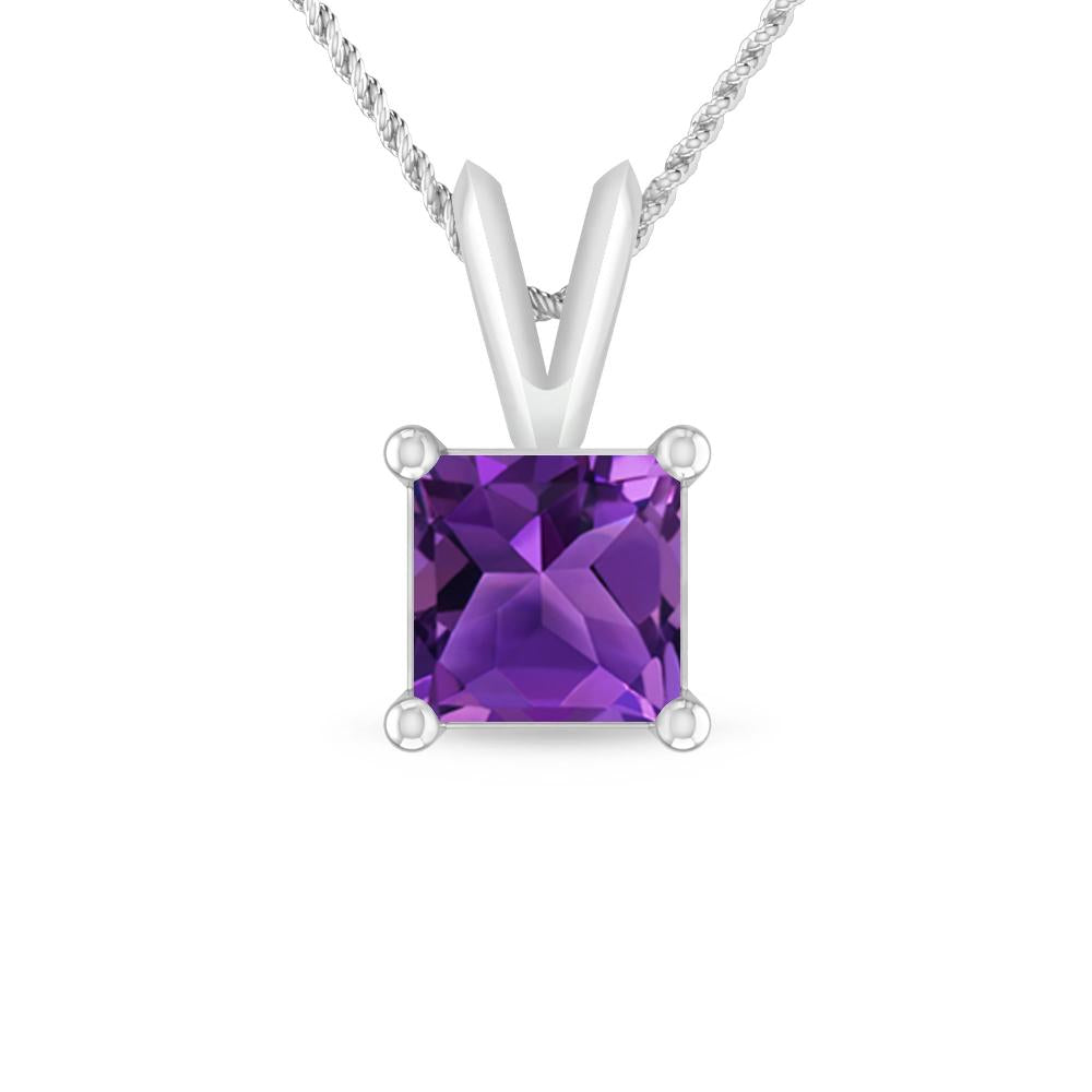 White Gold - Amethyst