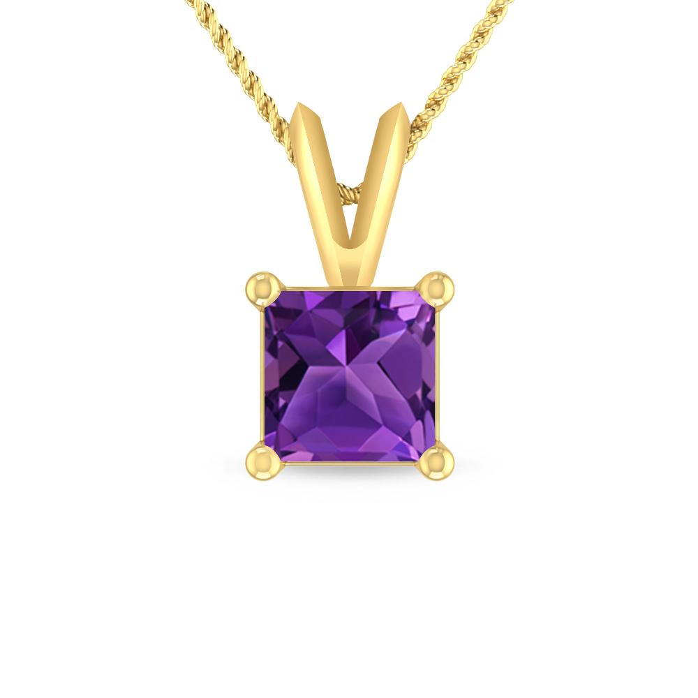 Yellow Gold - Amethyst