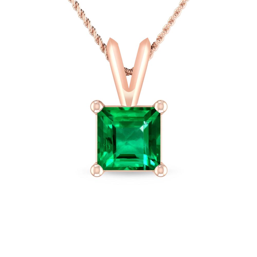 Rose Gold - Emerald