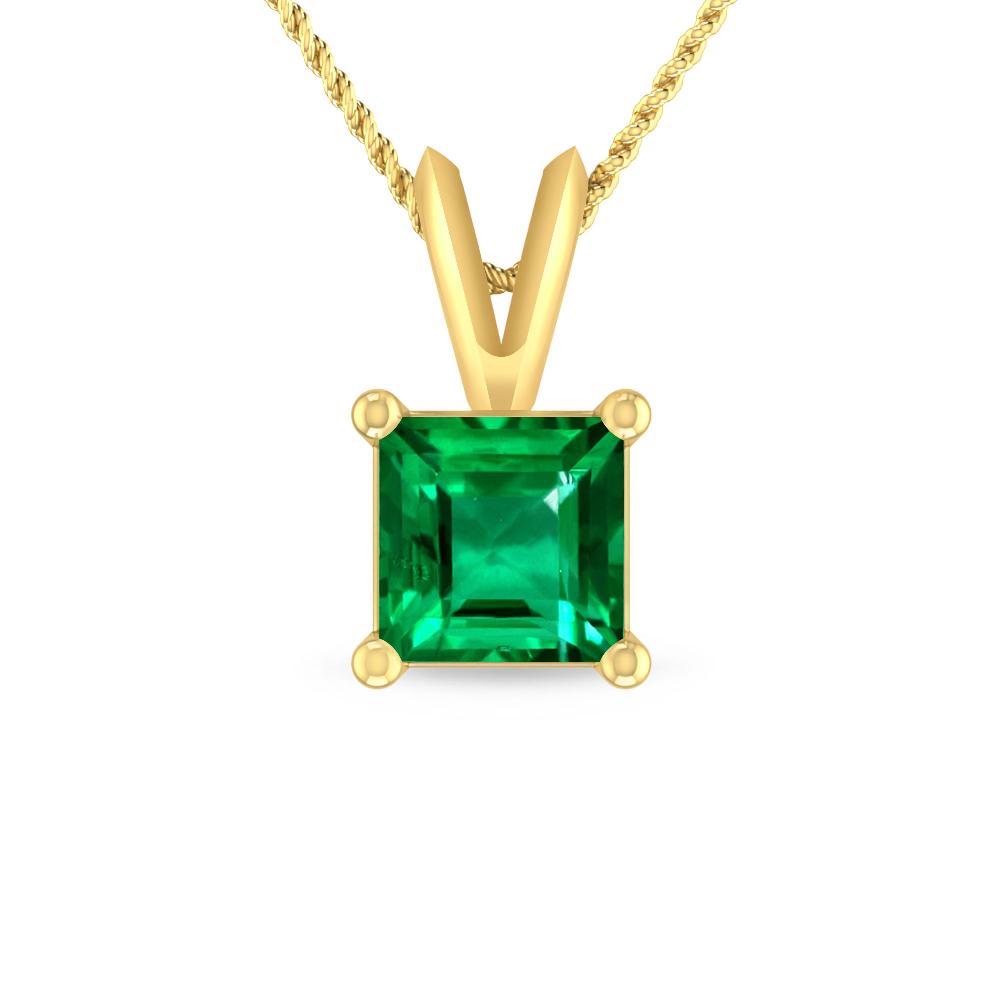 Yellow Gold - Emerald