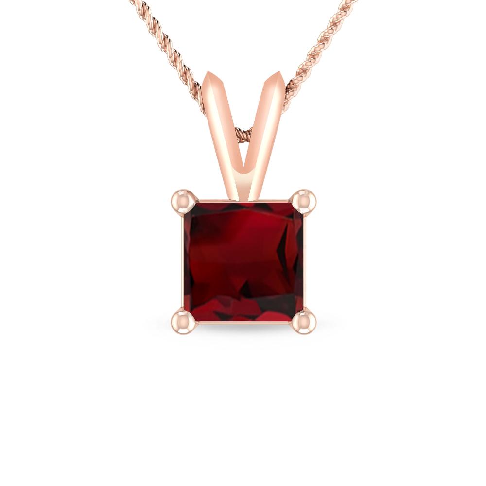 Rose Gold - Garnet