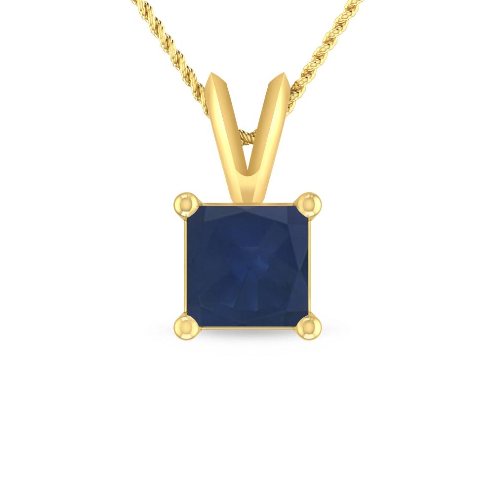 Yellow Gold - Sapphire