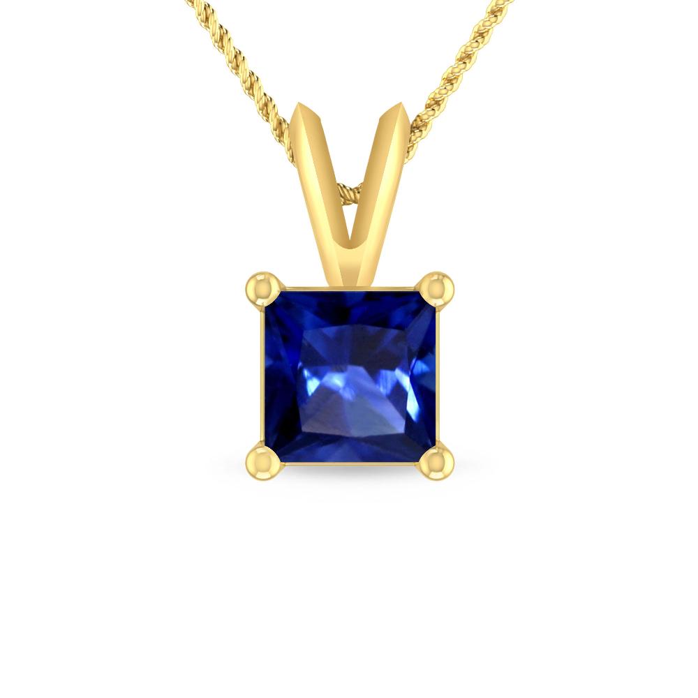 Yellow Gold - Sapphire