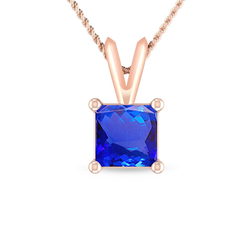 Rose Gold - Tanzanite