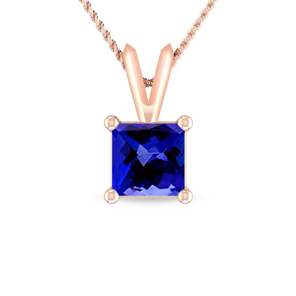 Rose Gold - Tanzanite