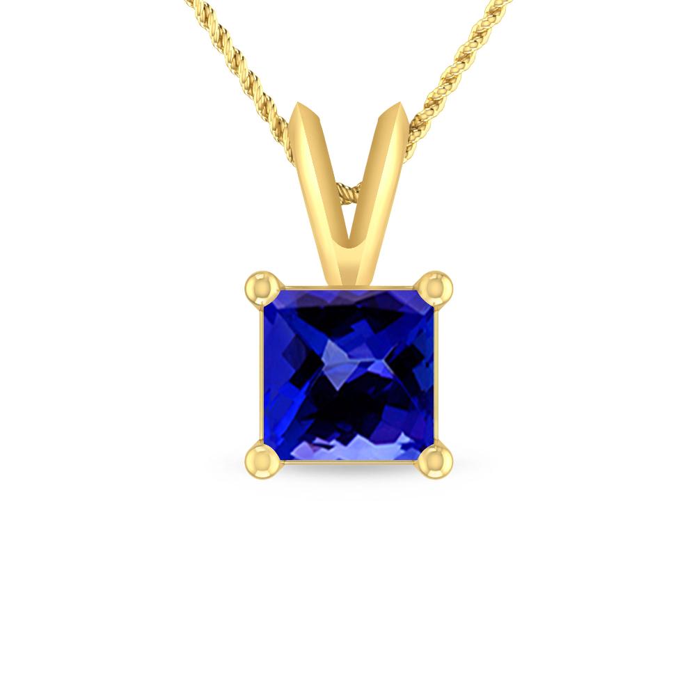 Yellow Gold - Tanzanite