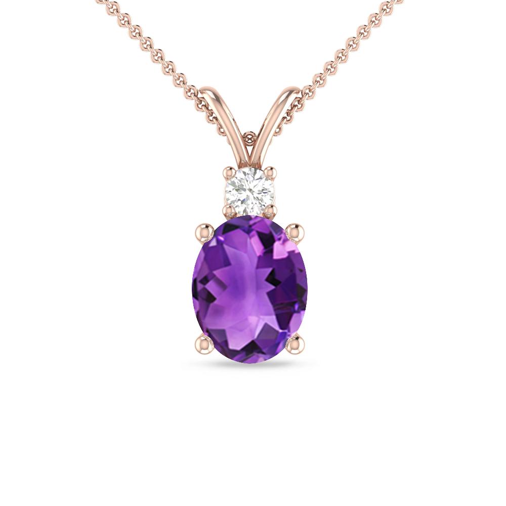 Rose Gold - Amethyst