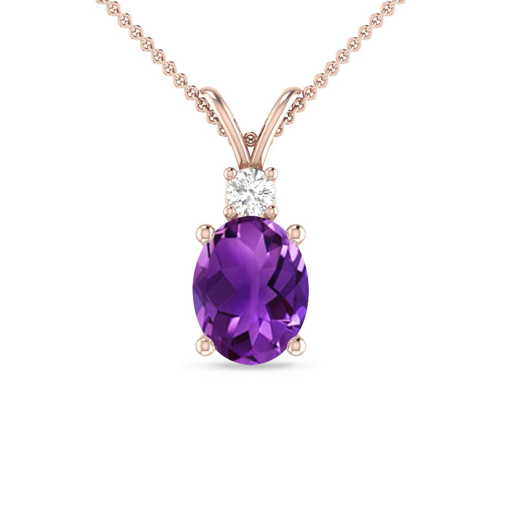 Rose Gold - Amethyst