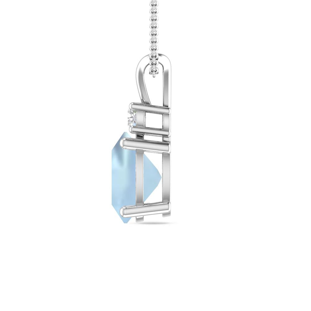 White Gold - Aquamarine