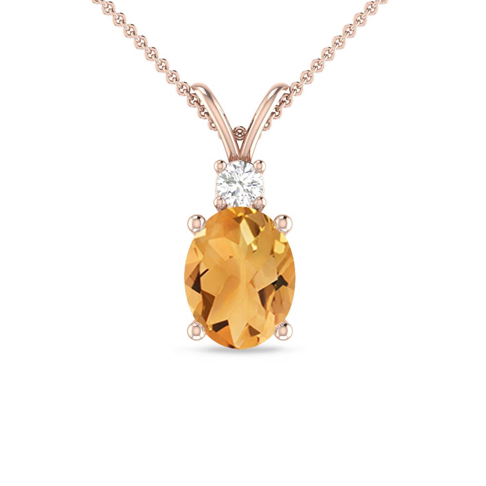 Rose Gold - Citrine