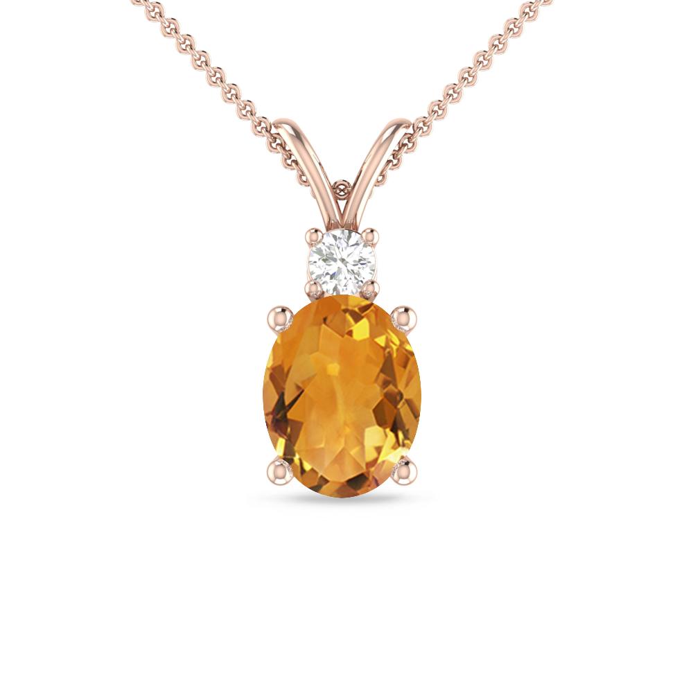 Rose Gold - Citrine