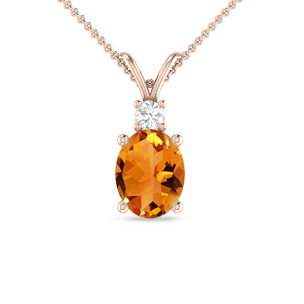 Rose Gold - Citrine