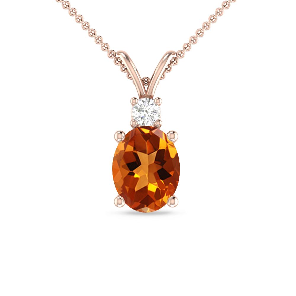 Rose Gold - Citrine