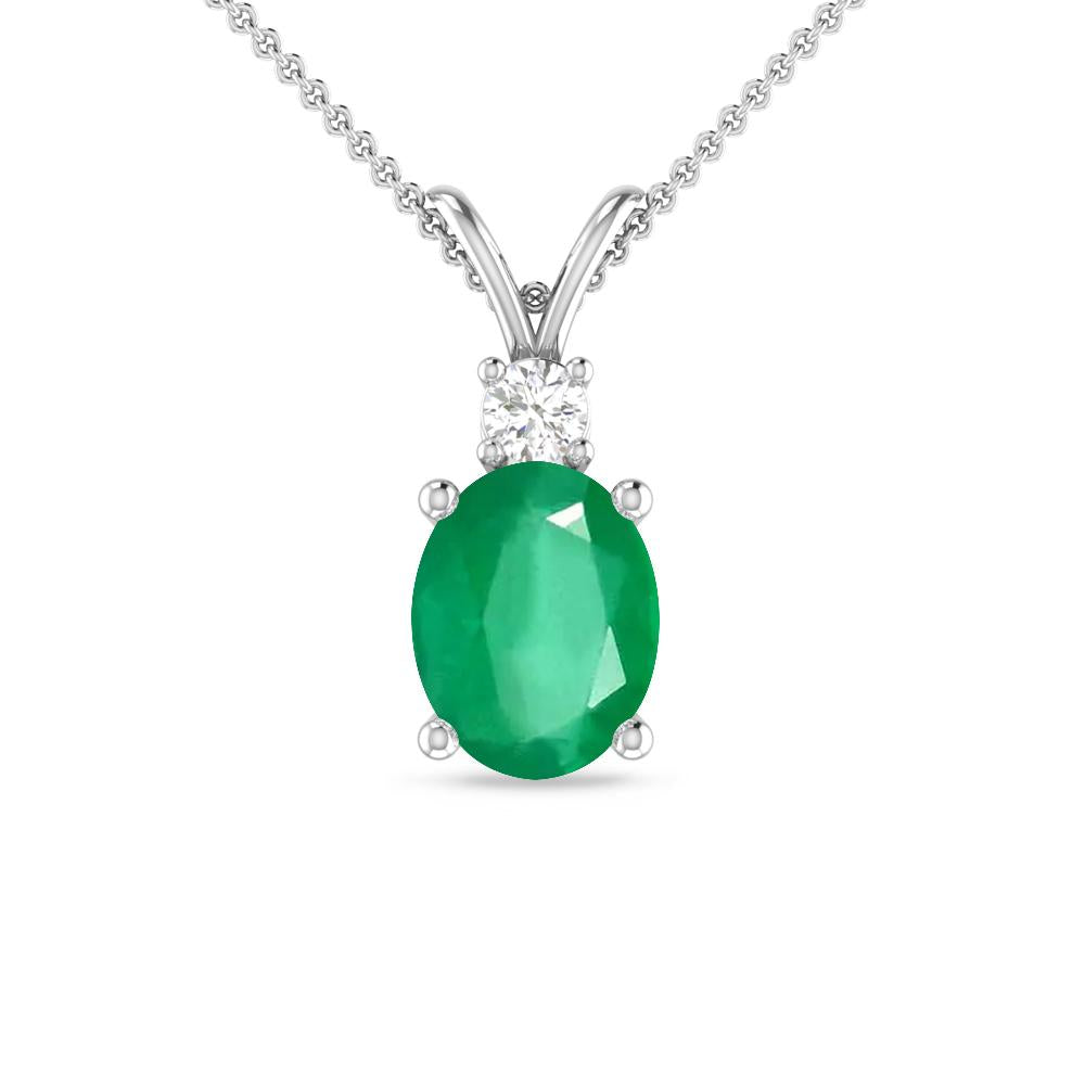 White Gold - Emerald