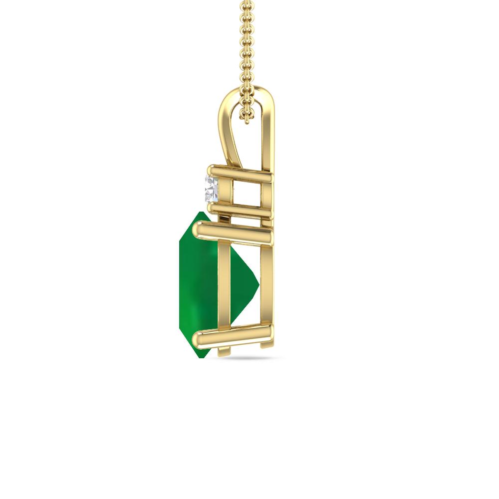 Yellow Gold - Emerald