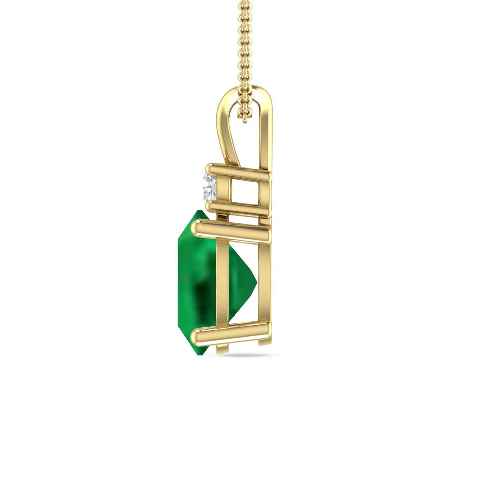 Yellow Gold - Emerald