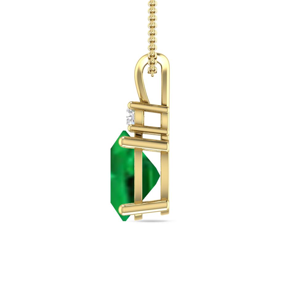 Yellow Gold - Emerald