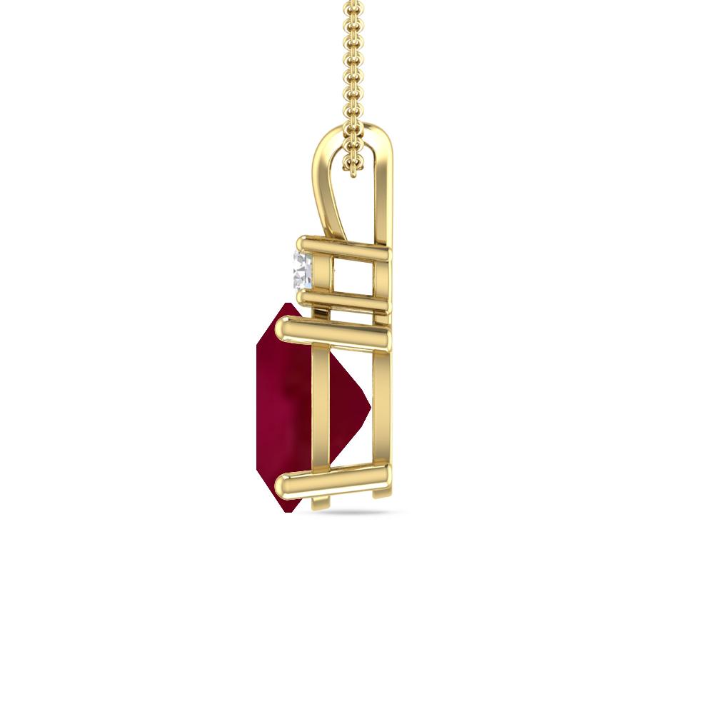 Yellow Gold - Garnet