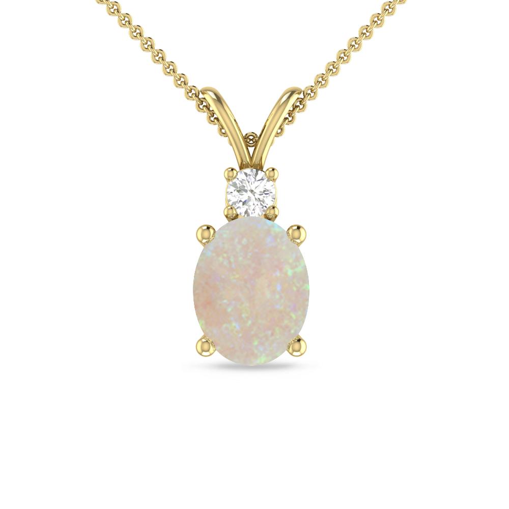 Yellow Gold - Opal