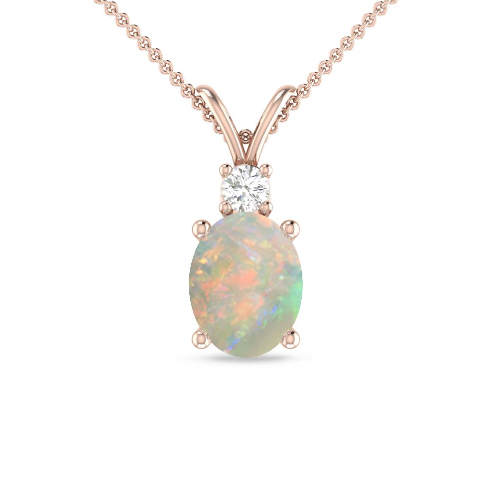 Rose Gold - Opal