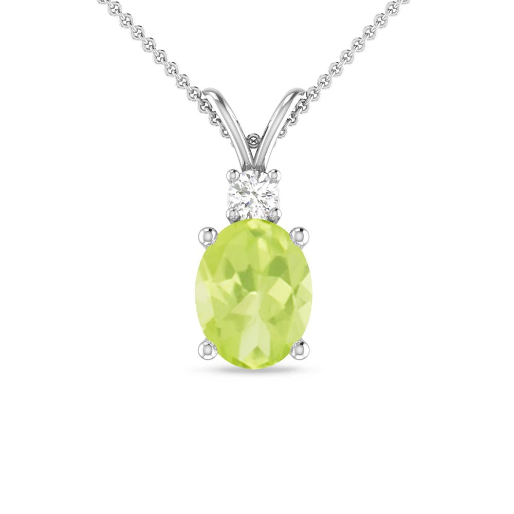 White Gold - Peridot