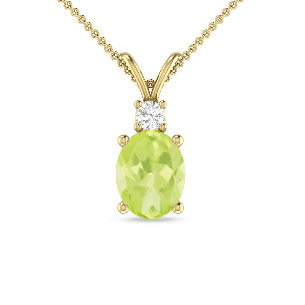 Yellow Gold - Peridot