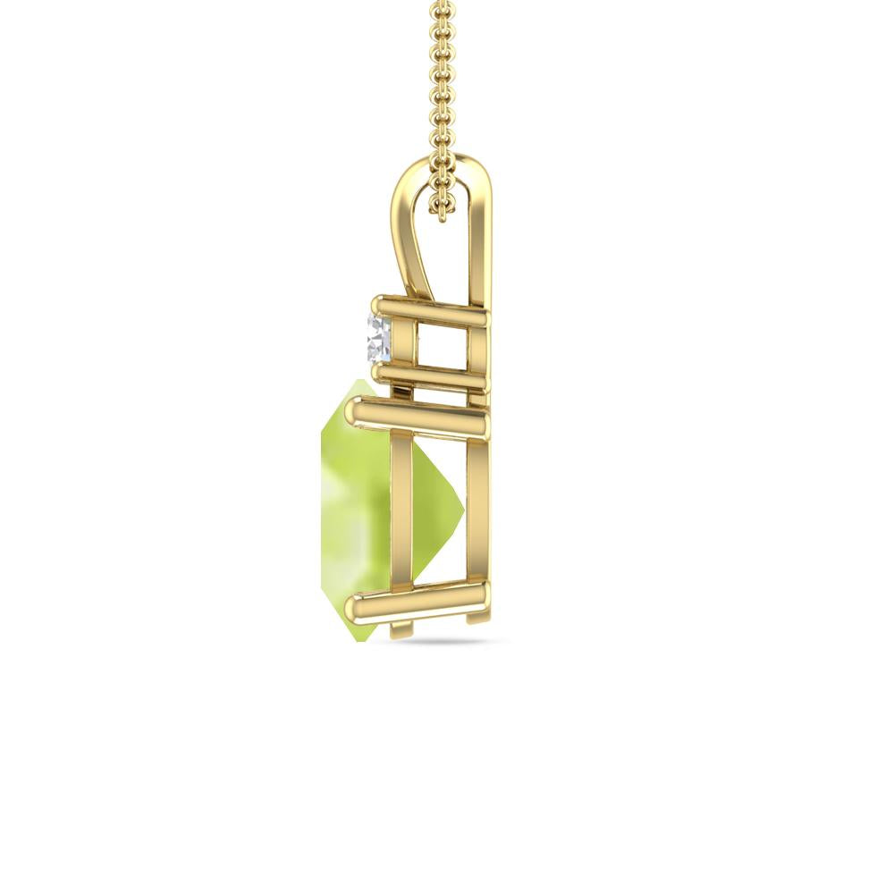 Yellow Gold - Peridot